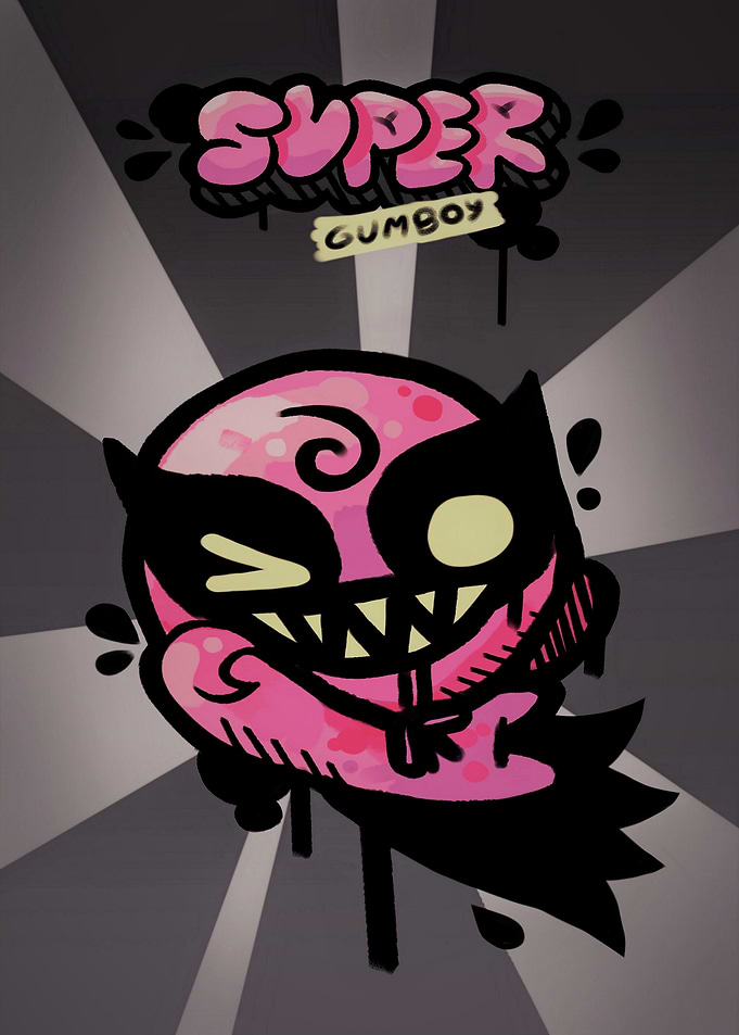 Super gum boy