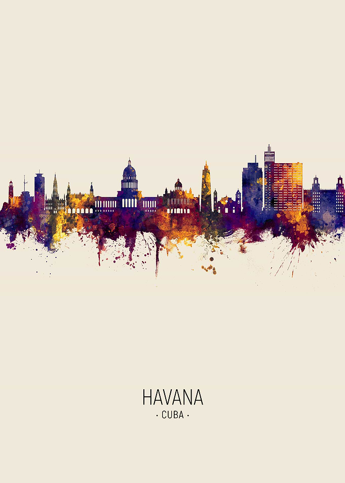 Havana Cuba Skyline
