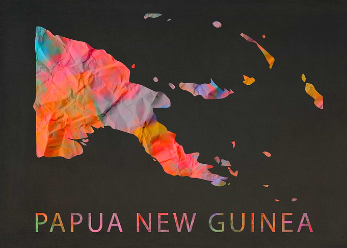 Papua New Guinea Tie Dye