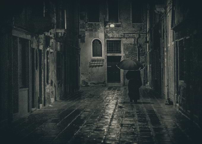 The monk in venice
