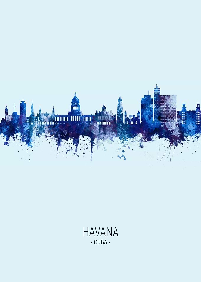 Havana Cuba Skyline