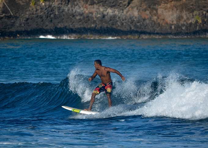 Catching a wave