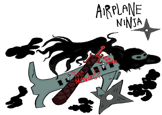 APR19: Airplane Ninja