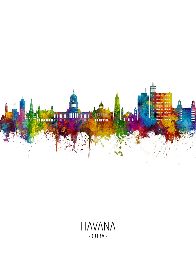 Havana Cuba Skyline
