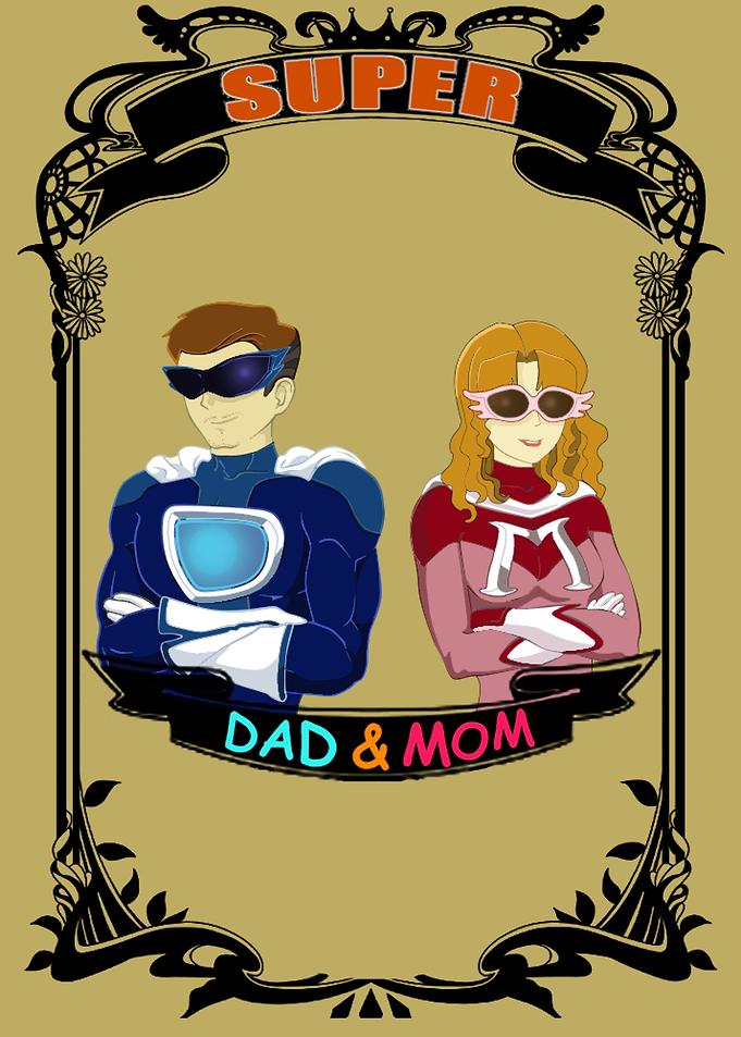 Super Dad and Mom APR19