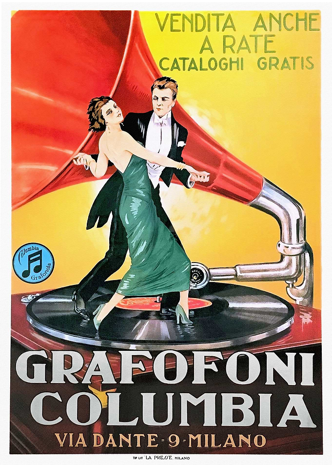 Grafofoni Columbia 1920