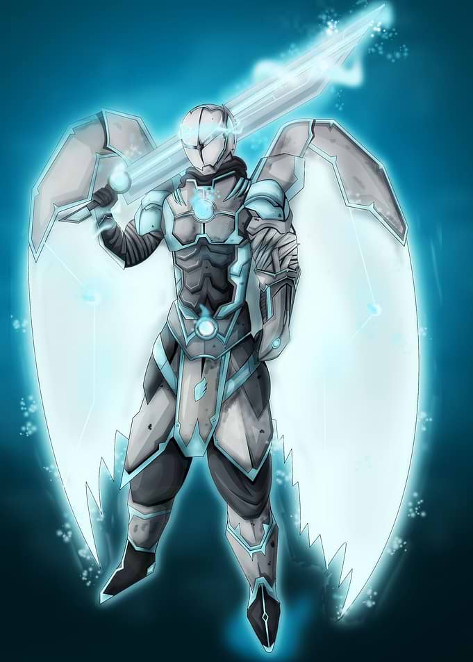 Angel man super hero