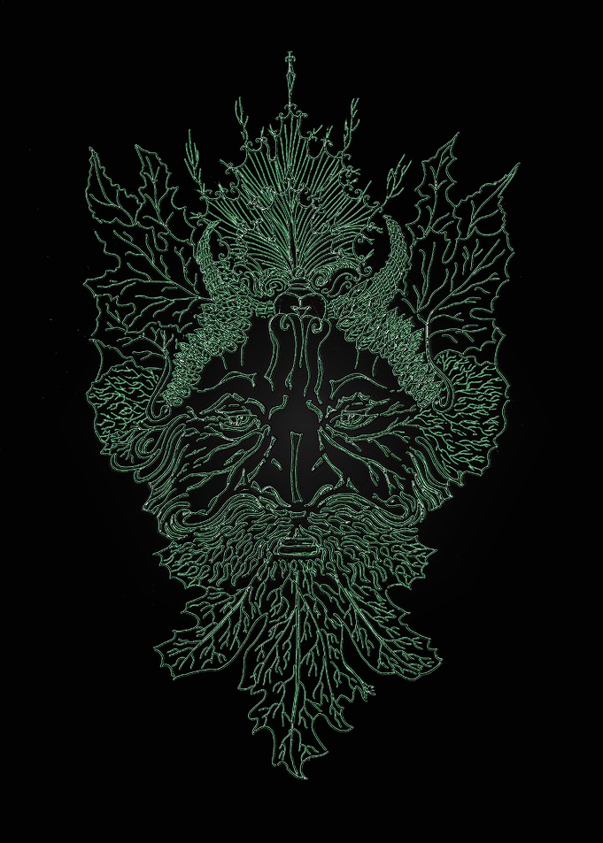 Green Man Two Faces