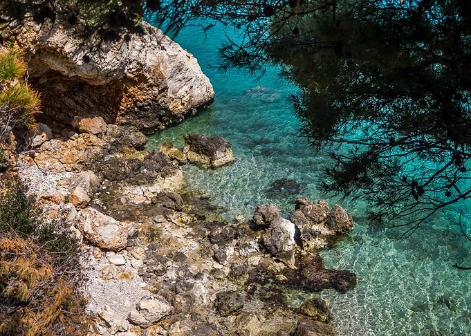 Agistri beach