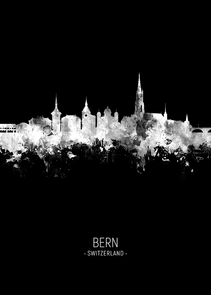 Bern Switzerland Skyline