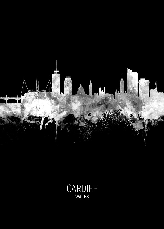 Cardiff Wales Skyline