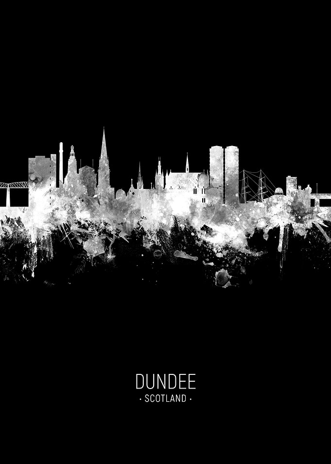 Dundee Scotland Skyline
