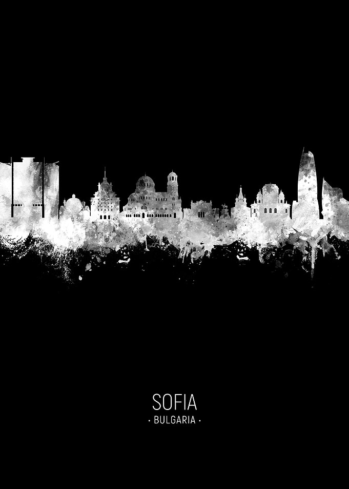 Sofia Bulgaria Skyline