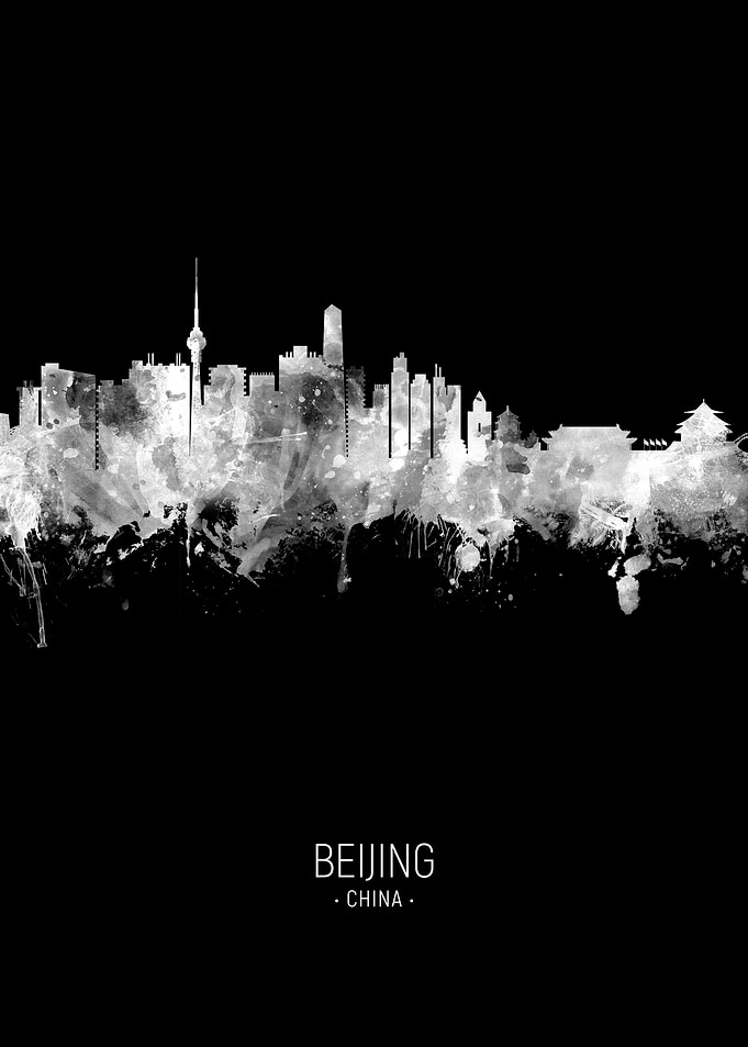 Beijing China Skyline