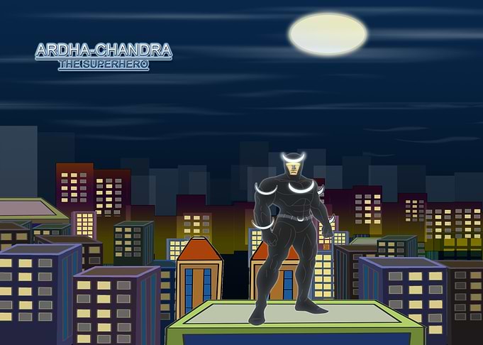 ARDHACHANDRA THE SUPERHERO