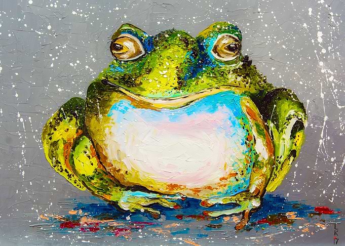 The frog