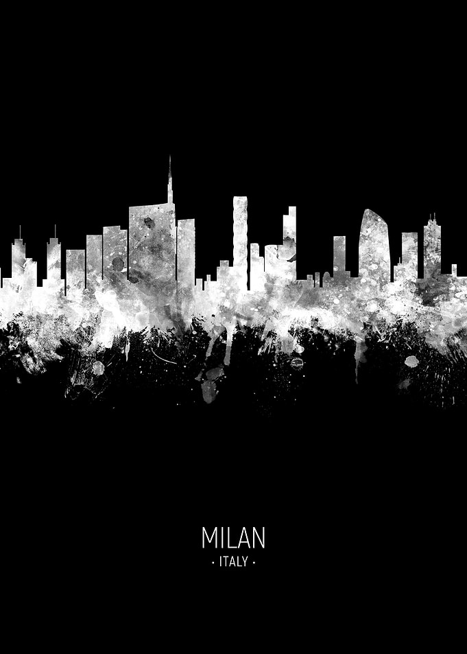 Milan Italy Skyline