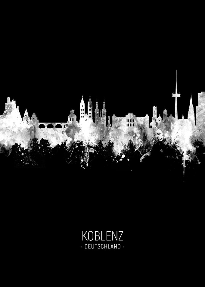 Koblenz Germany Skyline
