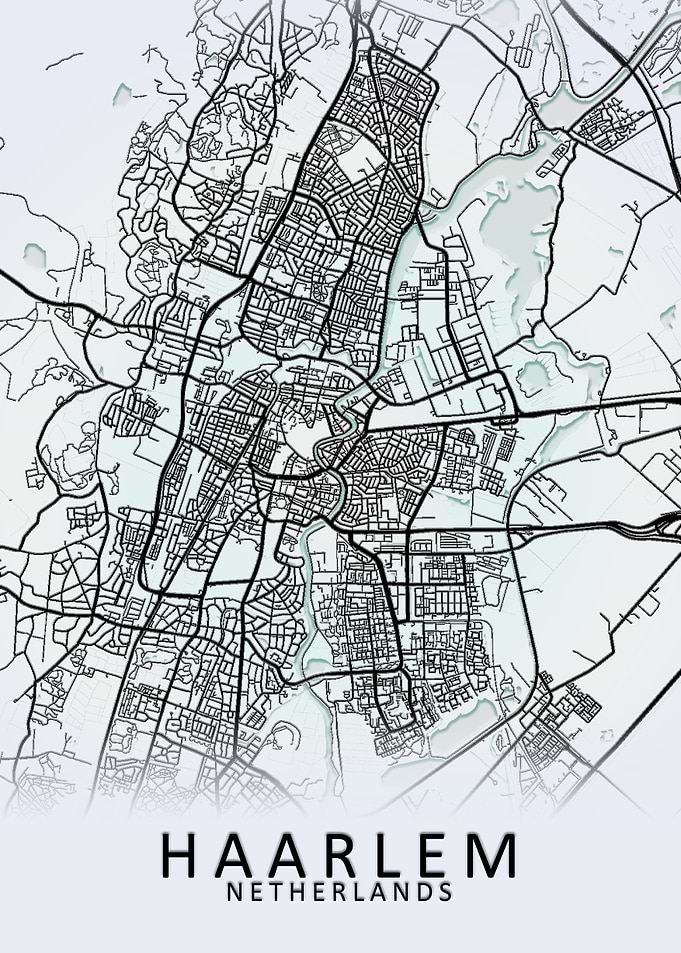 Haarlem Netherlands Map