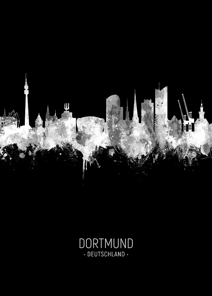 Dortmund Germany Skyline