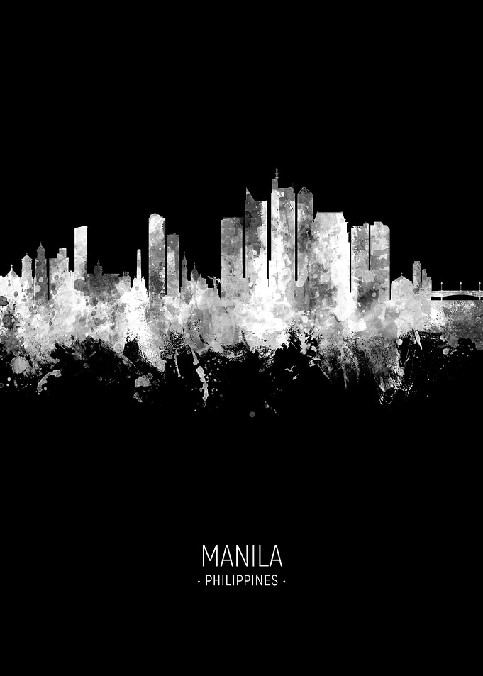 Manila Philippines Skyline