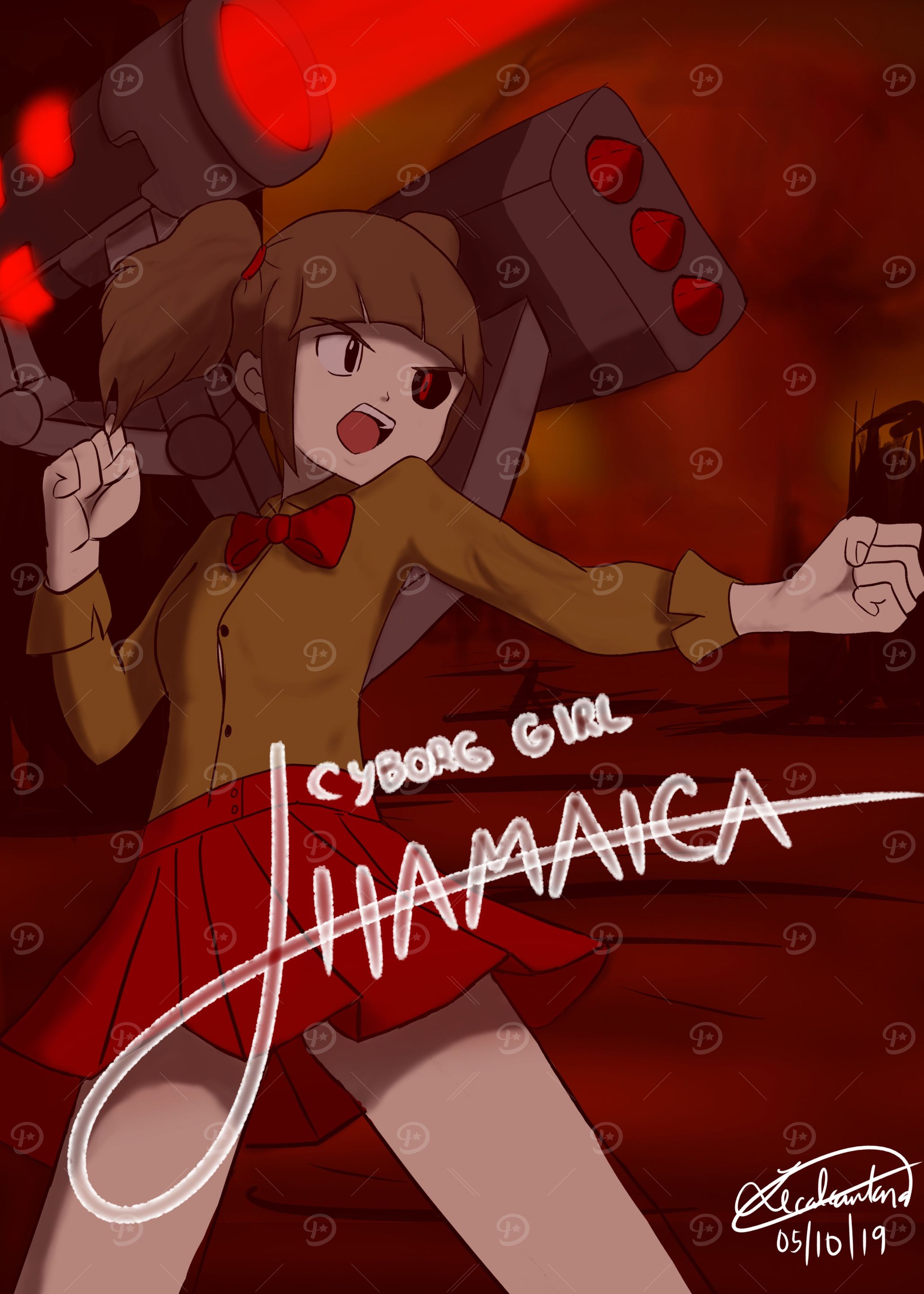 Cyborg Girl Jhamaica