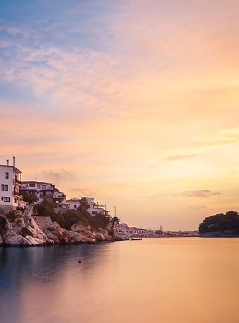 Skiathos Town at Sunrise