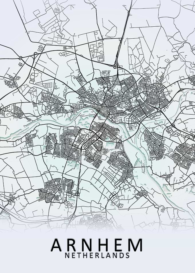 Arnhem Netherlands Map