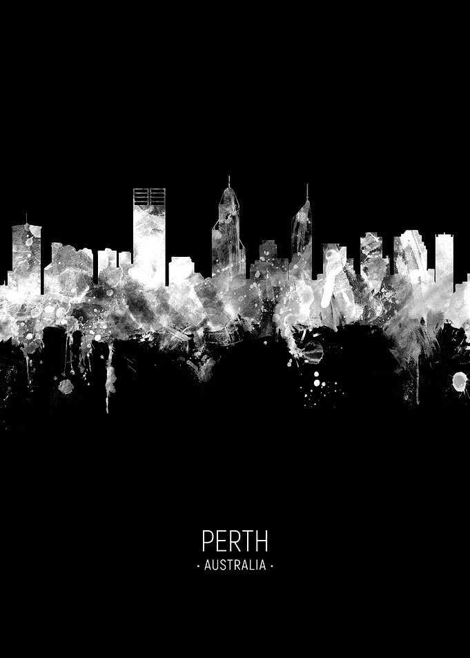 Perth Australia Skyline
