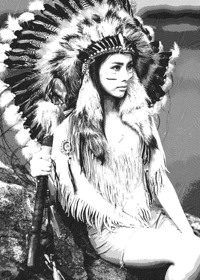 American native girl