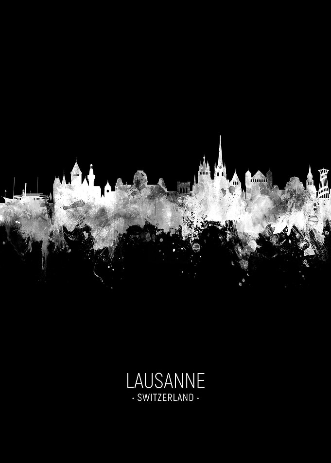 Lausanne Skyline