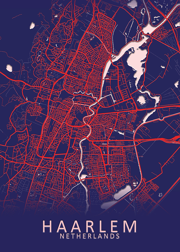Haarlem Netherlands Map