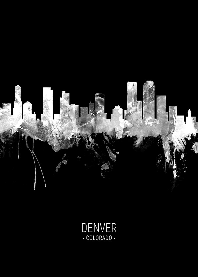 Denver Colorado Skyline