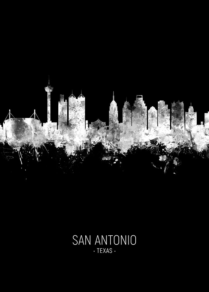 San Antonio Texas Skyline