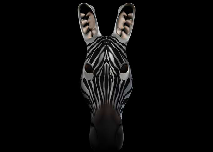 Zebra Metallic