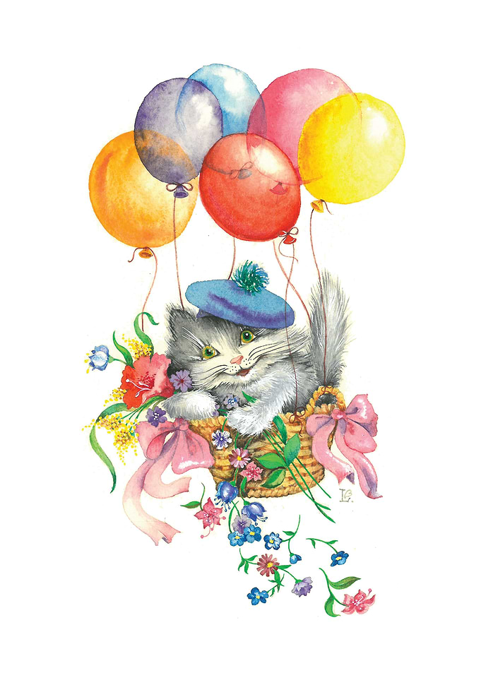 Birthday kitty