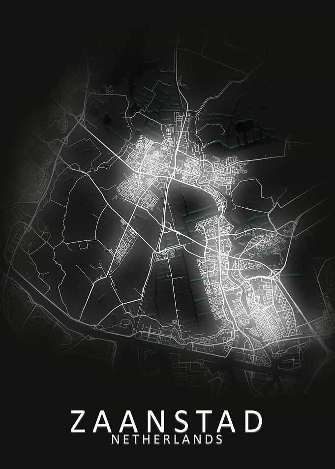 Zaanstad Netherlands Map