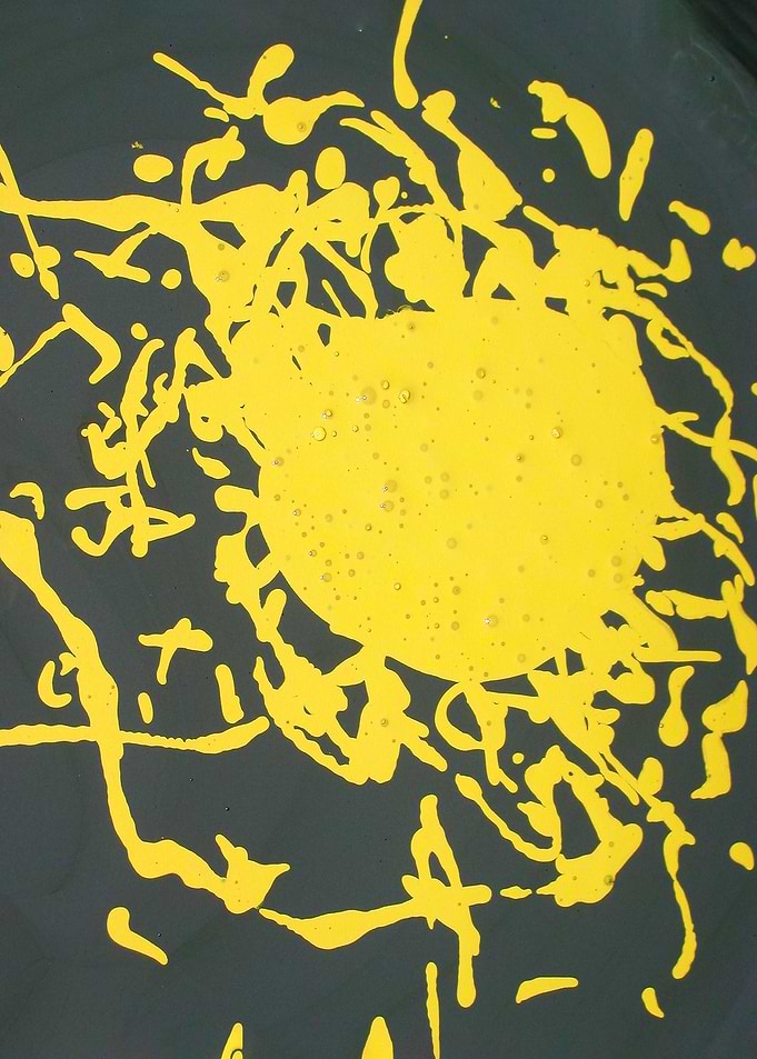 Yellow splash