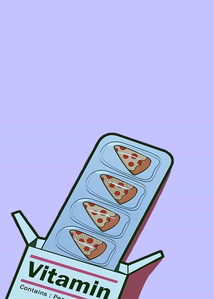 Pizza pills