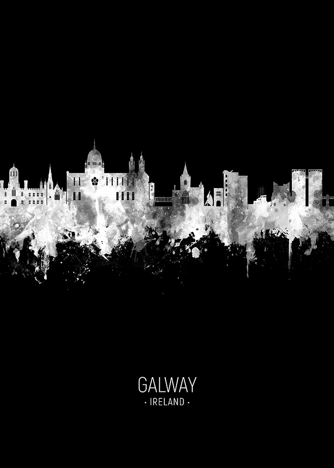 Galway Ireland Skyline