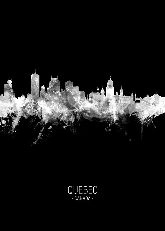 Quebec Canada Skyline