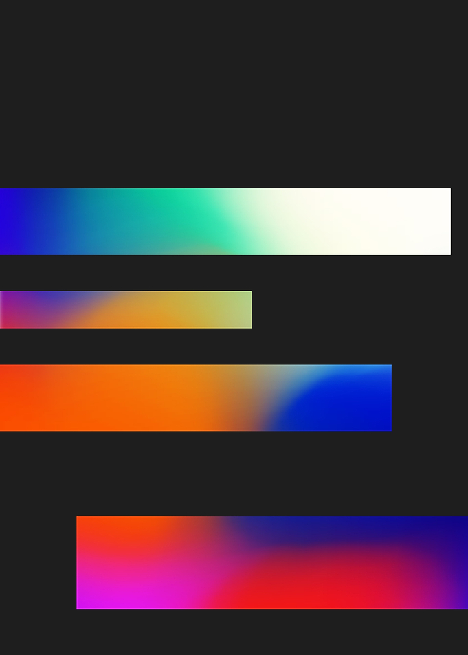 Abstract gradient lines