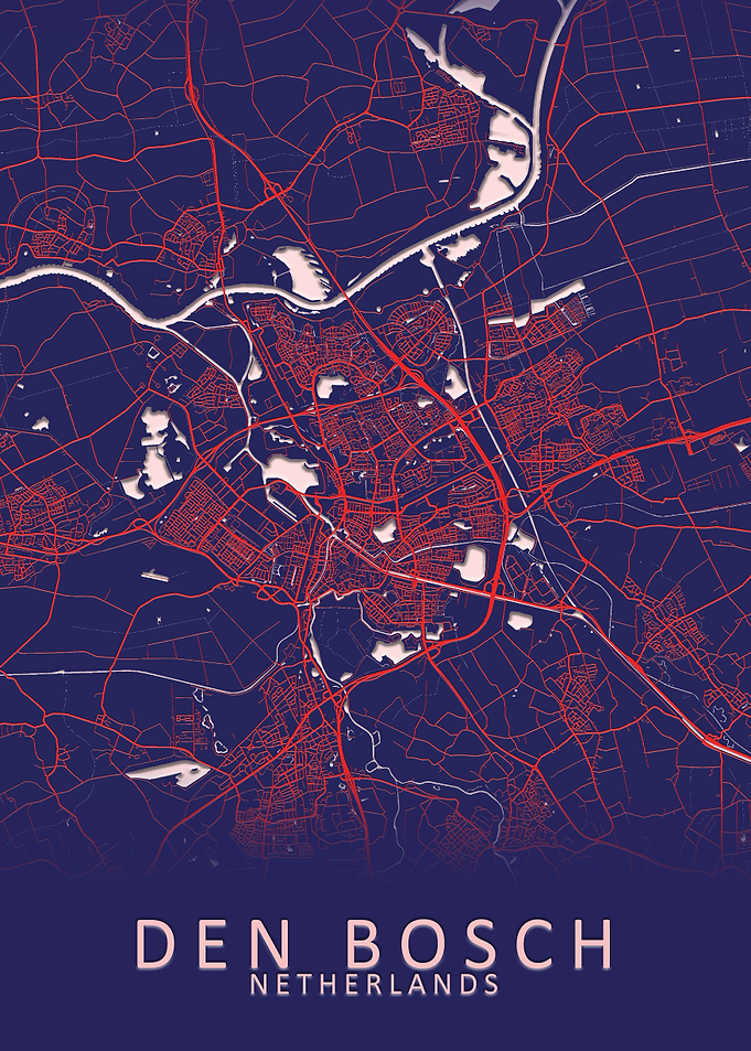 Den Bosch Netherlands Map