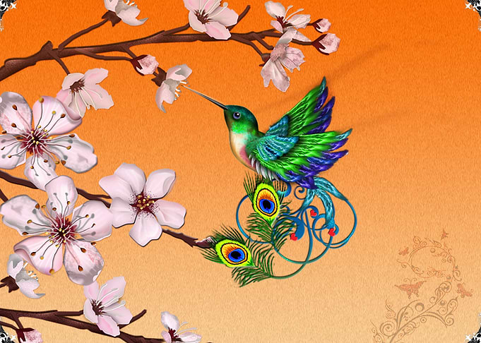 Humming Peacock