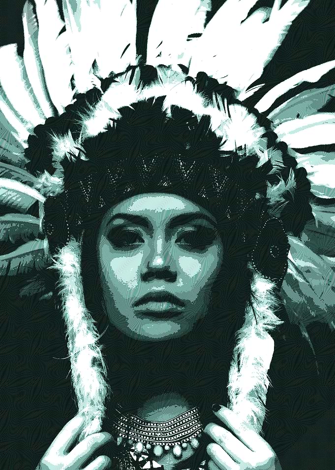 American Native Girl