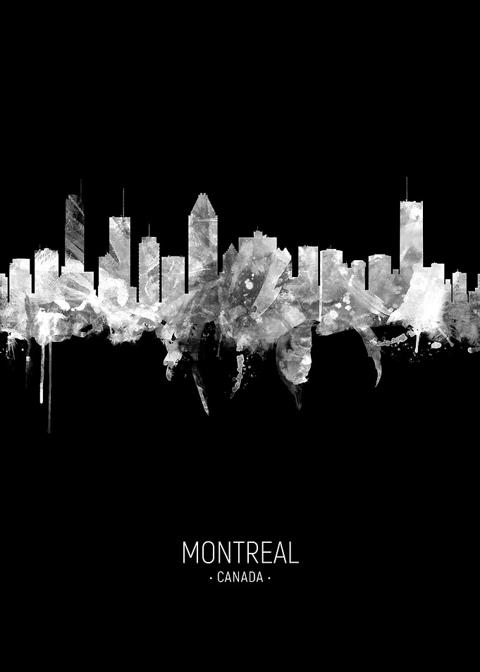Montreal Canada Skyline