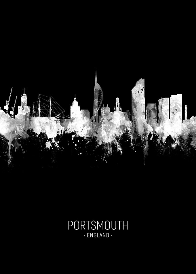 Portsmouth England Skyline