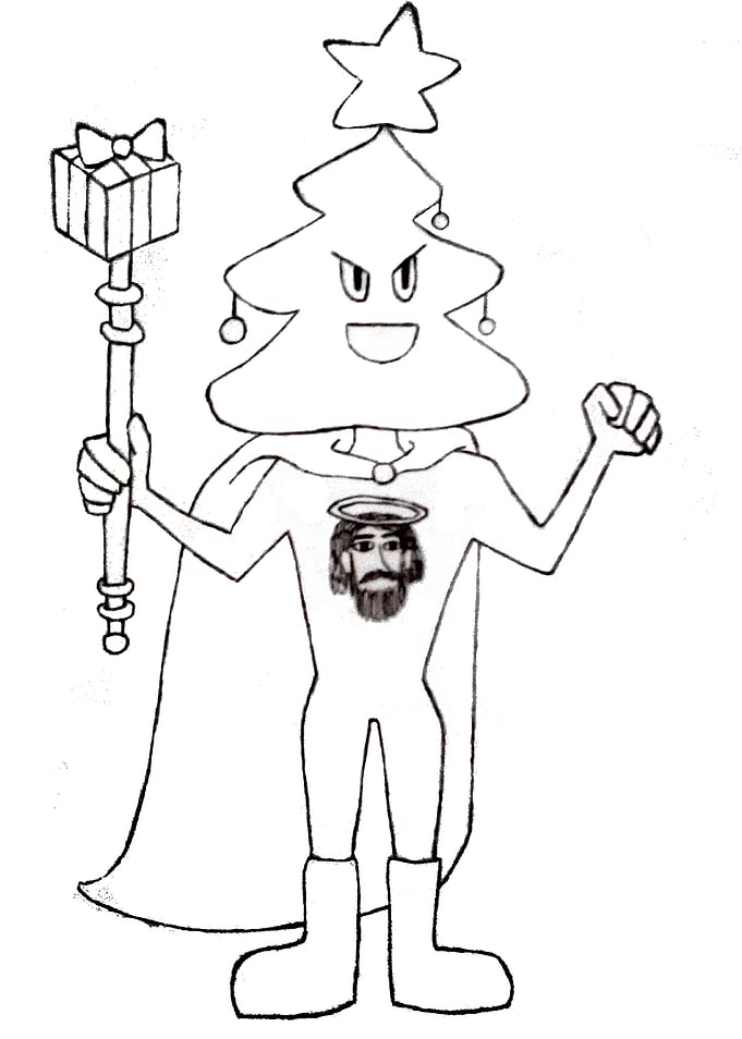 Evil Christmasman APR19