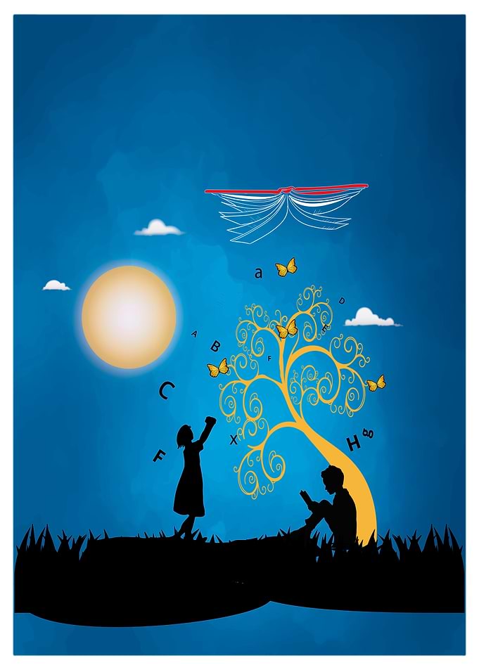 boy and girl tree