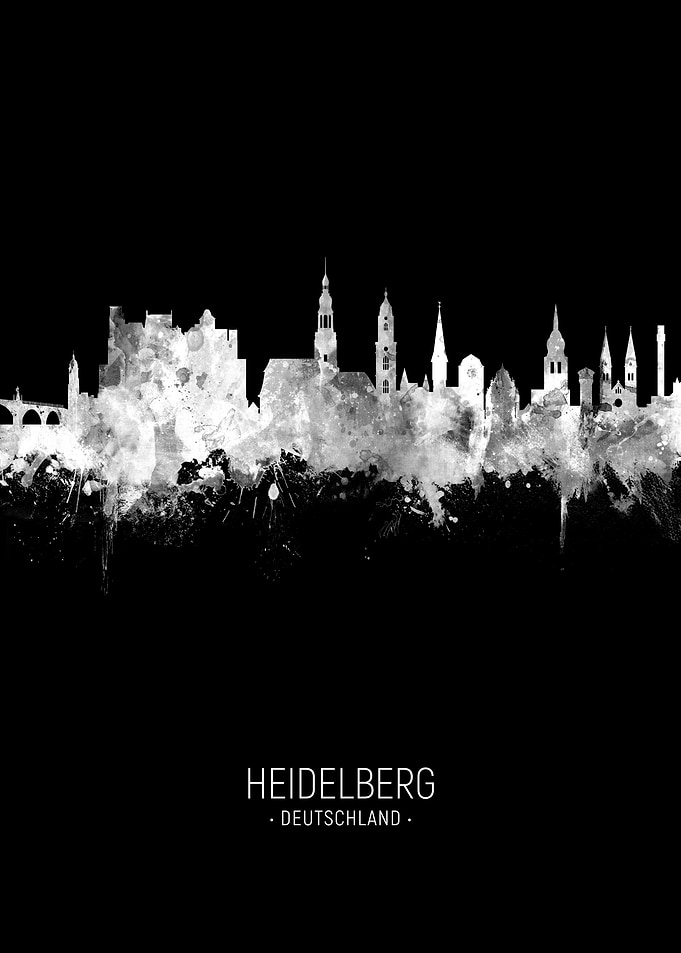 Heidelberg Germany Skyline